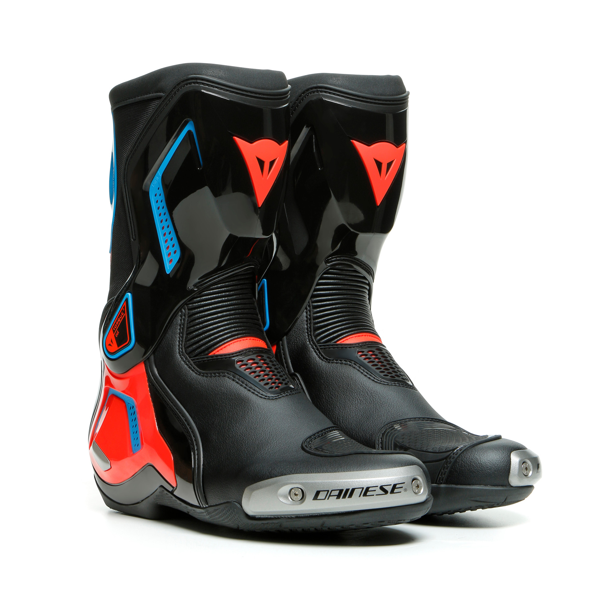 Bottes Dainese TORQUE 3 OUT bleu rouge Magasin Dainese Grenoble