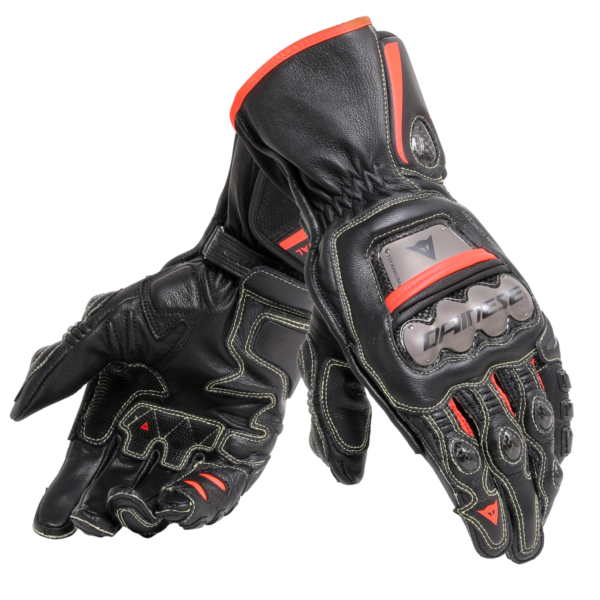 gants dainese full metal 6 rouge fluo