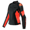 Blouson Dainese RACING 4 LADY rouge fluo