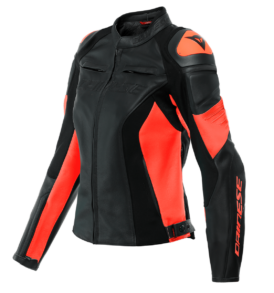 Blouson Dainese RACING 4 LADY rouge fluo