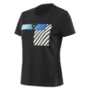 t-shirt dainese illusion noir