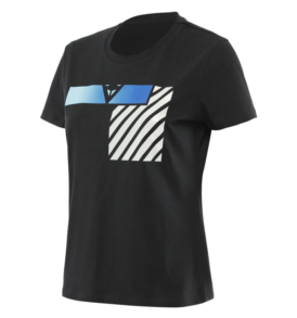 t-shirt dainese illusion noir