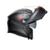 casque agv tourmodular noir rouge s