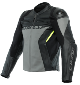 blouson dainese racing 4 gris et jaune fluo