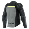 blouson dainese racing 4 gris et jaune fluo b