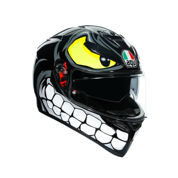 casque agv k1 angry noir