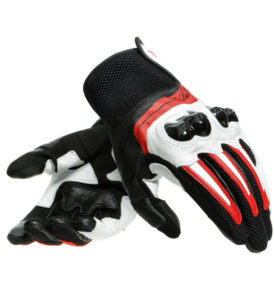 gants dainese mig 3 blanc rouge