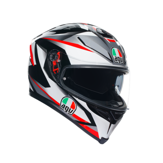 casque agv k5 s plasma blanc