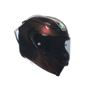 casque agv pista gp rr iridium rouge