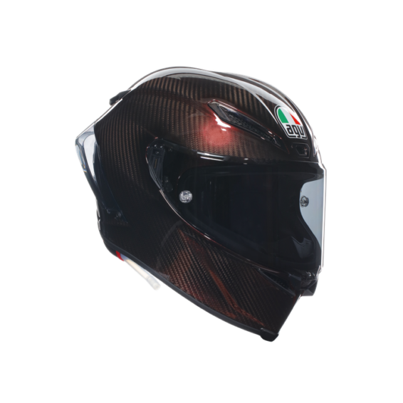 casque agv pista gp rr iridium rouge