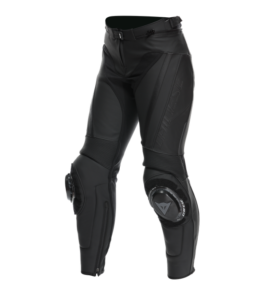 Pantalon Dainese en cuir delta 4 noir WMN