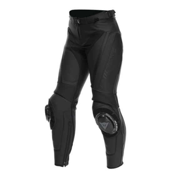 Pantalon Dainese en cuir delta 4 noir WMN