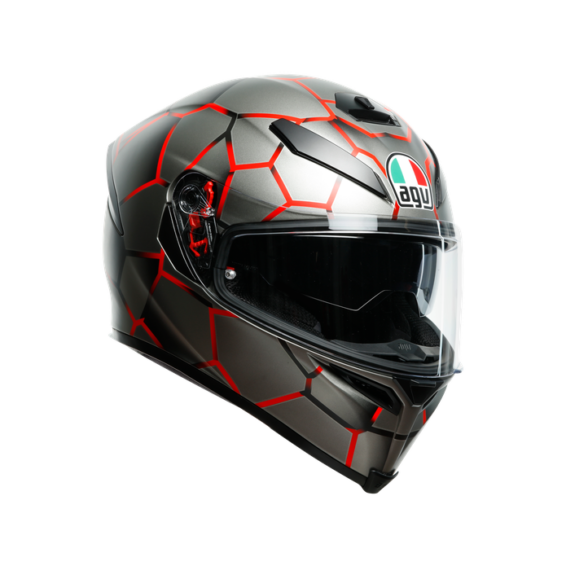 Casque Dainese K5 Vulcanum red