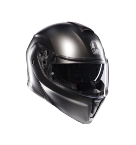 casque agv streetmodular gris