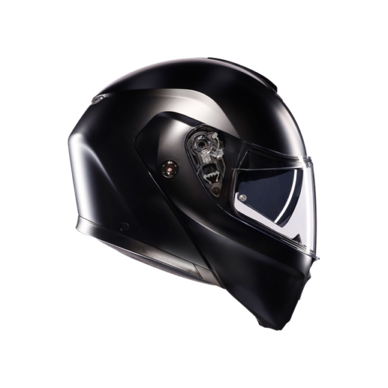 casque agv streetmodular noir matt